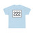 MA Route 222 (Massachusetts) (Road Sign) T-Shirt