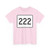 MA Route 222 (Massachusetts) (Road Sign) T-Shirt