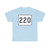 MA Route 220 (Massachusetts) (Road Sign) T-Shirt