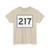 MA Route 217 (Massachusetts) (Road Sign) T-Shirt