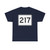 MA Route 217 (Massachusetts) (Road Sign) T-Shirt