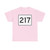 MA Route 217 (Massachusetts) (Road Sign) T-Shirt
