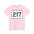 MA Route 217 (Massachusetts) (Road Sign) T-Shirt