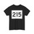 MA Route 215 (Massachusetts) (Road Sign) T-Shirt
