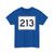 MA Route 213 (Massachusetts) (Road Sign) T-Shirt