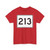 MA Route 213 (Massachusetts) (Road Sign) T-Shirt