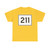 MA Route 211 (Massachusetts) (Road Sign) T-Shirt