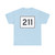 MA Route 211 (Massachusetts) (Road Sign) T-Shirt