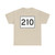 MA Route 210 (Massachusetts) (Road Sign) T-Shirt
