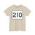 MA Route 210 (Massachusetts) (Road Sign) T-Shirt