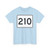 MA Route 210 (Massachusetts) (Road Sign) T-Shirt