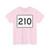 MA Route 210 (Massachusetts) (Road Sign) T-Shirt