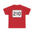 MA Route 210 (Massachusetts) (Road Sign) T-Shirt