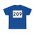 MA Route 209 (Massachusetts) (Road Sign) T-Shirt