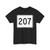 MA Route 207 (Massachusetts) (Road Sign) T-Shirt