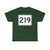 MA Route 219 (Massachusetts) (Road Sign) T-Shirt