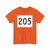 MA Route 205 (Massachusetts) (Road Sign) T-Shirt