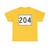 MA Route 204 (Massachusetts) (Road Sign) T-Shirt