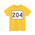 MA Route 204 (Massachusetts) (Road Sign) T-Shirt