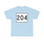 MA Route 204 (Massachusetts) (Road Sign) T-Shirt