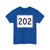 MA Route 202 (Massachusetts) (Road Sign) T-Shirt