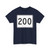 MA Route 200 (Massachusetts) (Road Sign) T-Shirt
