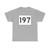 MA Route 197 (Massachusetts) (Road Sign) T-Shirt