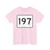 MA Route 197 (Massachusetts) (Road Sign) T-Shirt