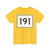MA Route 191 (Massachusetts) (Road Sign) T-Shirt
