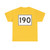 MA Route 190 (Massachusetts) (Road Sign) T-Shirt