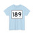 MA Route 189 (Massachusetts) (Road Sign) T-Shirt
