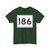 MA Route 186 (Massachusetts) (Road Sign) T-Shirt