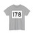 MA Route 178 (Massachusetts) (Road Sign) T-Shirt