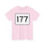 MA Route 177 (Massachusetts) (Road Sign) T-Shirt