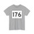 MA Route 176 (Massachusetts) (Road Sign) T-Shirt