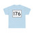 MA Route 176 (Massachusetts) (Road Sign) T-Shirt