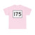 MA Route 175 (Massachusetts) (Road Sign) T-Shirt