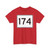 MA Route 174 (Massachusetts) (Road Sign) T-Shirt