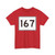MA Route 167 (Massachusetts) (Road Sign) T-Shirt