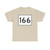 MA Route 166 (Massachusetts) (Road Sign) T-Shirt