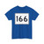 MA Route 166 (Massachusetts) (Road Sign) T-Shirt