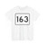 MA Route 163 (Massachusetts) (Road Sign) T-Shirt