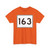 MA Route 163 (Massachusetts) (Road Sign) T-Shirt