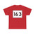 MA Route 163 (Massachusetts) (Road Sign) T-Shirt