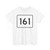MA Route 161 (Massachusetts) (Road Sign) T-Shirt