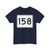 MA Route 158 (Massachusetts) (Road Sign) T-Shirt