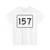 MA Route 157 (Massachusetts) (Road Sign) T-Shirt