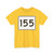 MA Route 155 (Massachusetts) (Road Sign) T-Shirt
