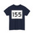 MA Route 155 (Massachusetts) (Road Sign) T-Shirt