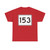 MA Route 153 (Massachusetts) (Road Sign) T-Shirt